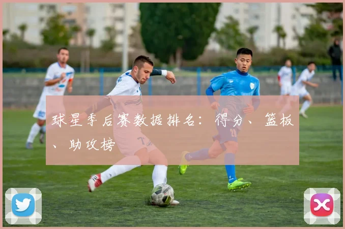 球星季后赛数据排名：得分、篮板、助攻榜